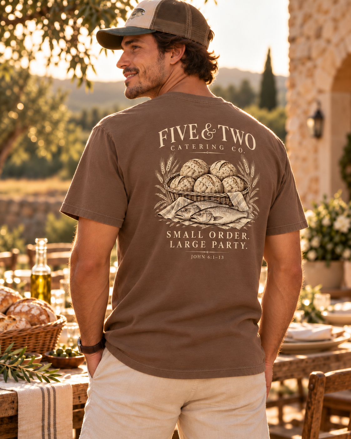five two back — AI-generated styling mockup